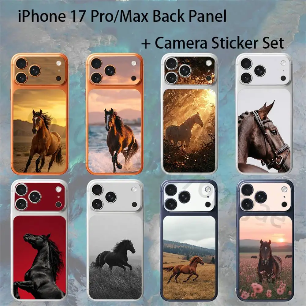 Beautiful Elegant Brown Horses For iPhone 17pro/Max Full body Back Cover Decal Skin Colorful Rear Protective Sticker Film
Beautiful Elegant Brown Horses For iPhone 17pro/Max Full body Back Cover Decal Skin Colorful Rear Protective Sticker Film
