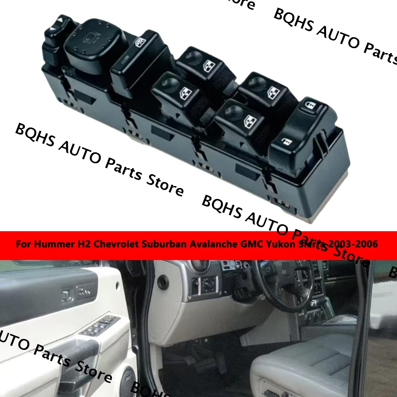 Передняя кнопка управления стеклоподъемником для Hummer H2 Chevrolet Suburban Avalanche GMC Yukon Sierra 2003 2004 2005 2006
Передняя кнопка управления стеклоподъемником для Hummer H2 Chevrolet Suburban Avalanche GMC Yukon Sierra 2003 2004 2005 2006