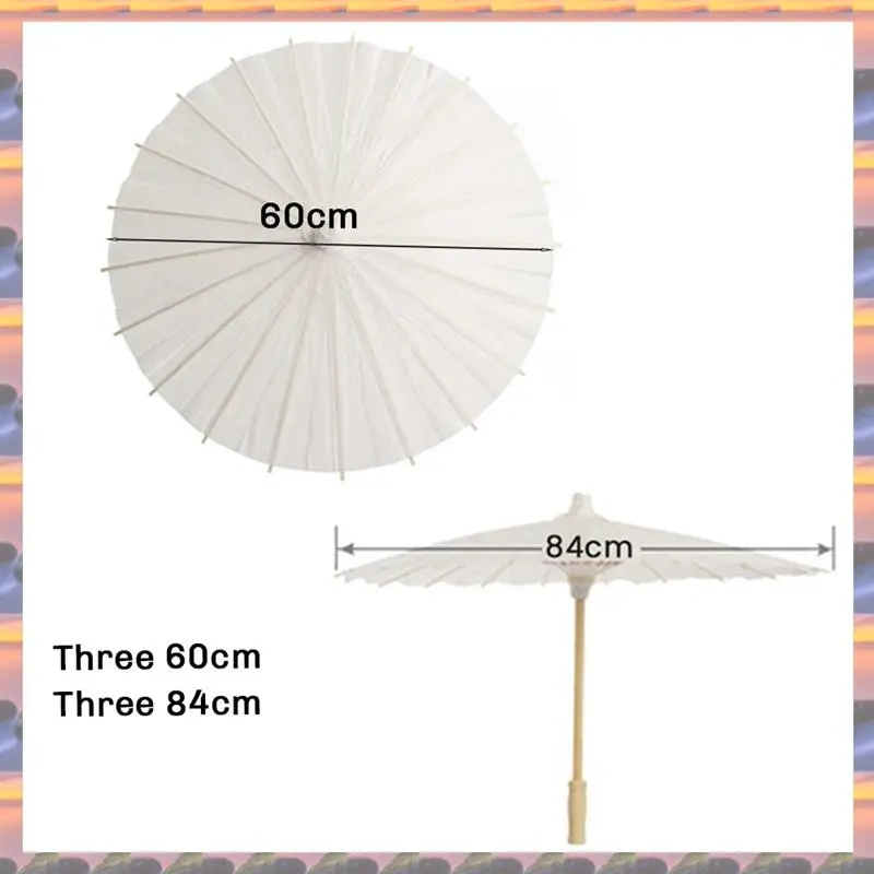 ABML 6PCS Paper Parasol Wedding Umbrella Party Favor Bamboo Umbrellas For Bridal Shower Centerpieces Photo Props 33In 23.6In
ABML 6PCS Paper Parasol Wedding Umbrella Party Favor Bamboo Umbrellas For Bridal Shower Centerpieces Photo Props 33In 23.6In