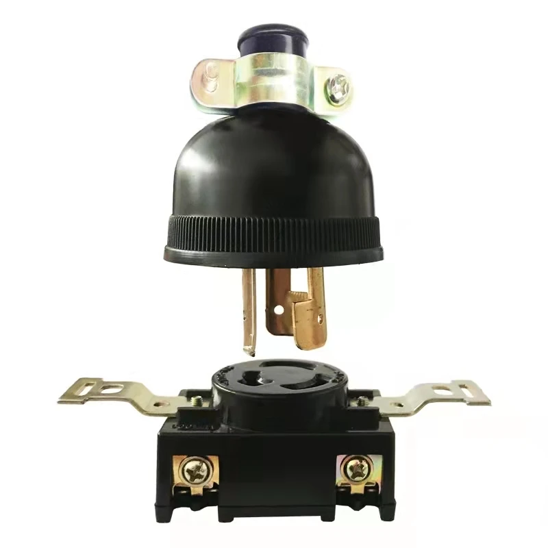 2PC Original generator plug 3KW5KW8KW all-copper American socket household 220V three-hole plug
2PC Original generator plug 3KW5KW8KW all-copper American socket household 220V three-hole plug