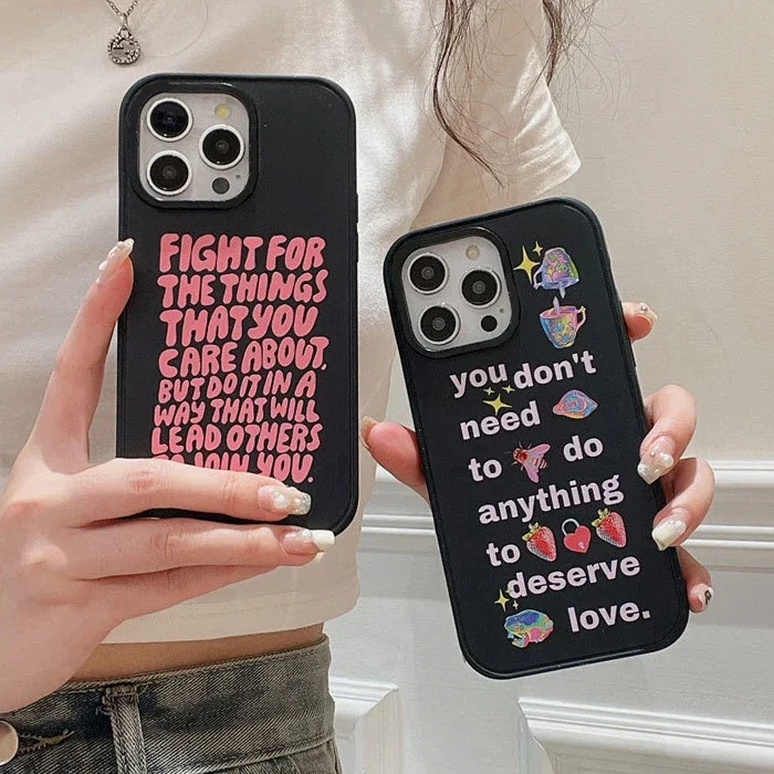Fashion Letters Black Frosted Phone Case Cover for IPhone 13 14 15 16 Pro Max Case
Fashion Letters Black Frosted Phone Case Cover for IPhone 13 14 15 16 Pro Max Case