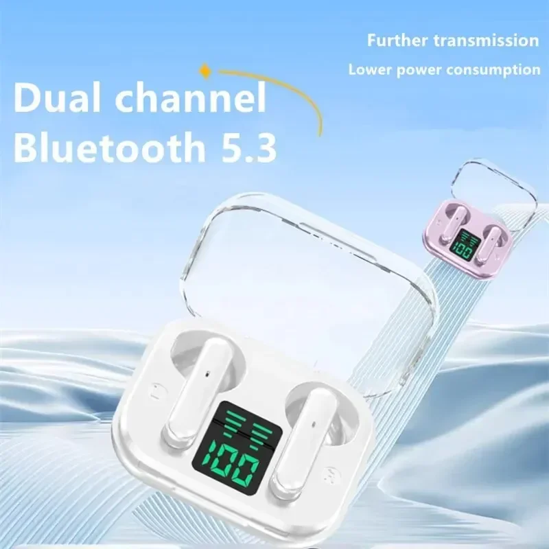 5.3 Wireless Bluetooth Headset Noise Cancelling Headset T6 TWS Bluetooth Earphones With Microphone Headphones For iPhone Xiaomi
5.3 Wireless Bluetooth Headset Noise Cancelling Headset T6 TWS Bluetooth Earphones With Microphone Headphones For iPhone Xiaomi