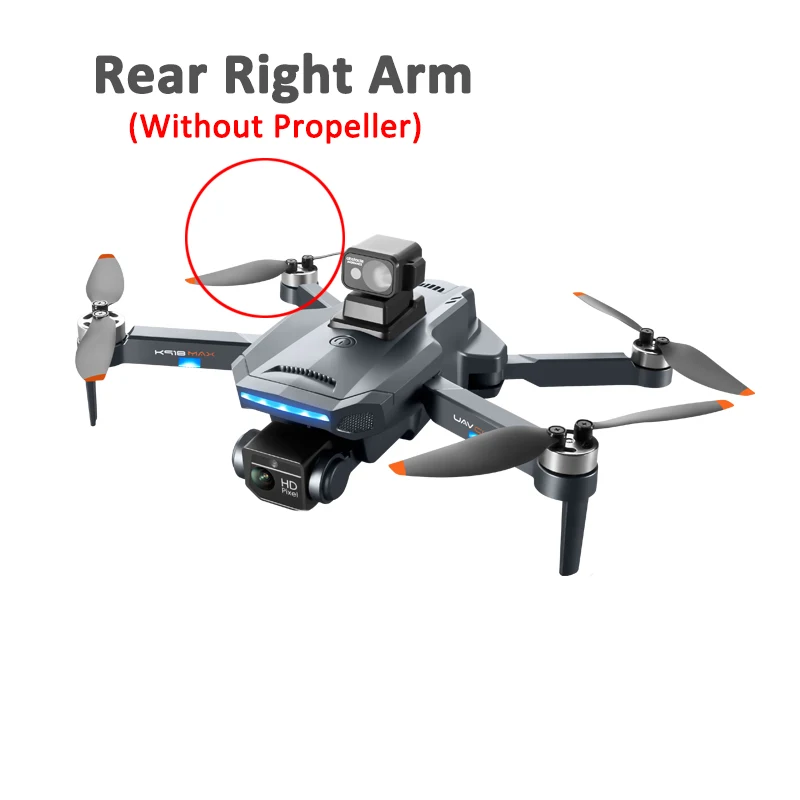 K918 MAX Drone Motor Arm Front Rear Arm with Engine RC GPS Quadcopter K918 Replacement Accessory
K918 MAX Drone Motor Arm Front Rear Arm with Engine RC GPS Quadcopter K918 Replacement Accessory