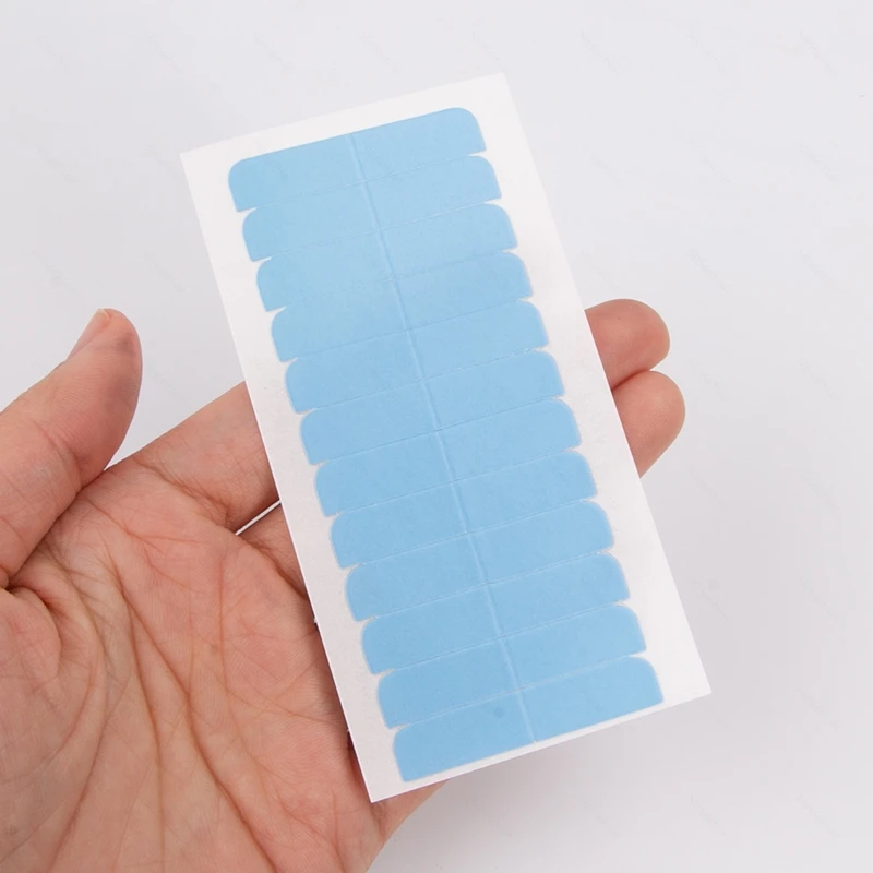 10pcs 20pcs 50pcs Tape Hair Glue Double Side 4x0.8cm Water proof Blue Adhesive For Tape In Hair Extensions 12raws/pc
10pcs 20pcs 50pcs Tape Hair Glue Double Side 4x0.8cm Water proof Blue Adhesive For Tape In Hair Extensions 12raws/pc