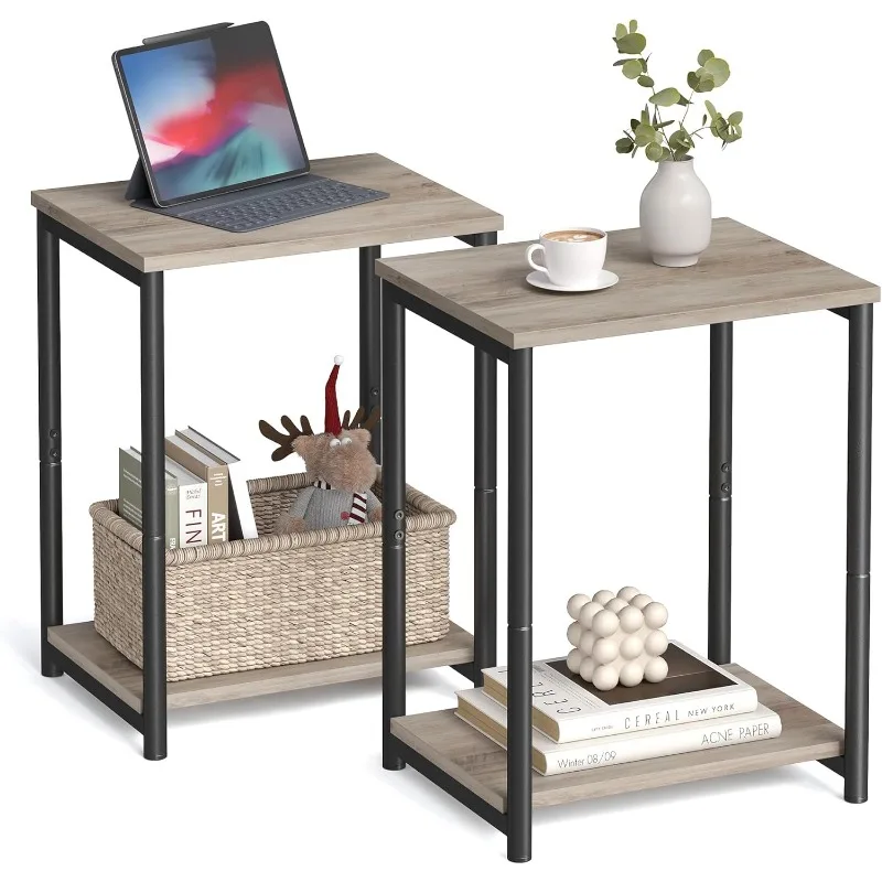 Side Tables Set of 2, Small End Table, Nightstand for Living Room, Bedroom, Office, Bathroom
Side Tables Set of 2, Small End Table, Nightstand for Living Room, Bedroom, Office, Bathroom