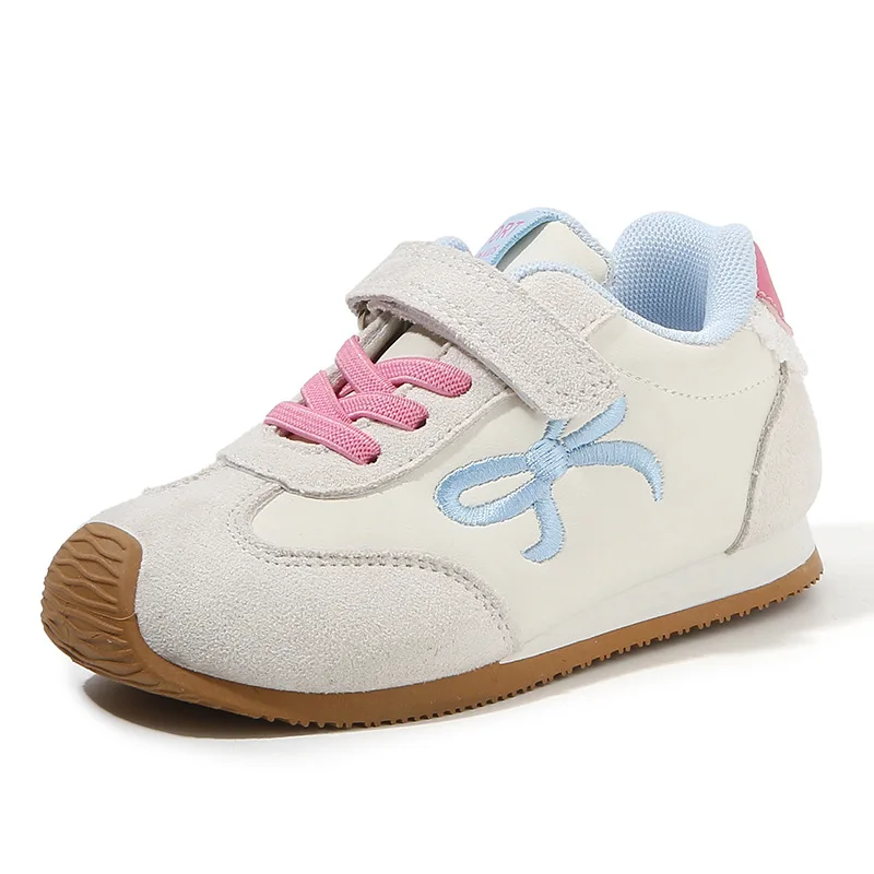 New Girls' Embroidered Bow Agan Shoes Children's Non-Slip Casual Shoes Students Breathable Soft Sole Sports Shoes Kids Sneakers
New Girls' Embroidered Bow Agan Shoes Children's Non-Slip Casual Shoes Students Breathable Soft Sole Sports Shoes Kids Sneakers