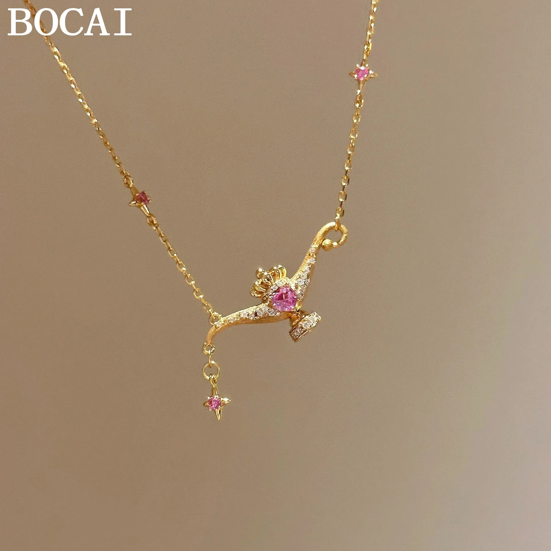 BOCAI NEW S925 Silver Brushed Fashionable Personality Aladdin Magic Lamp Shape Pendant Women's Style
BOCAI NEW S925 Silver Brushed Fashionable Personality Aladdin Magic Lamp Shape Pendant Women's Style