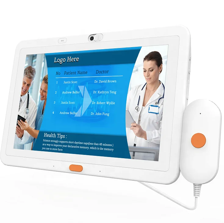 Hospital Display Medical IEC Certificates 10.1" 13.3" POE Wall Mount Medical Android 8.1 Tablet
Hospital Display Medical IEC Certificates 10.1" 13.3" POE Wall Mount Medical Android 8.1 Tablet