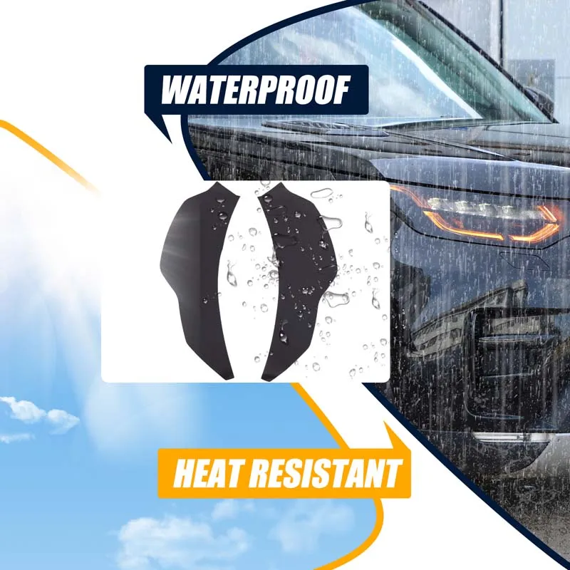 TPU black For Land Rover Discovery 5 LR5 2017+ car headlight rear headlight film decorative sticker car exterior accessories
TPU black For Land Rover Discovery 5 LR5 2017+ car headlight rear headlight film decorative sticker car exterior accessories