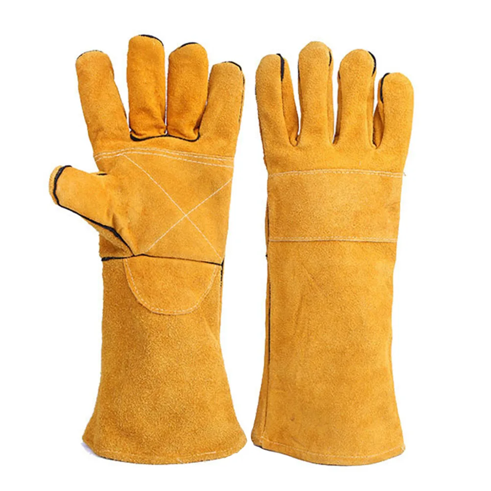 Welding Gloves Long Sleeve High Temp Resistance Durable Anti Slip Heat Resistant Work Gloves For Cooking Outdoor 
Welding Gloves Long Sleeve High Temp Resistance Durable Anti Slip Heat Resistant Work Gloves For Cooking Outdoor