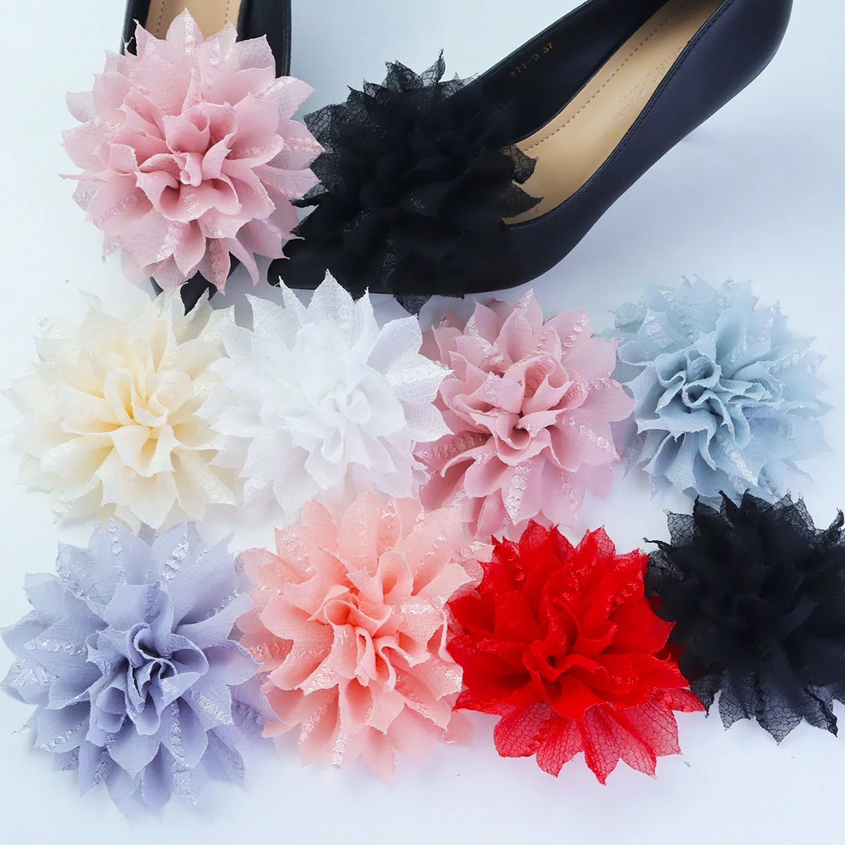 New hand-made three-dimensional 6cm flowers hand-detachable senior shoe buckle DIY shoe flower accessories
New hand-made three-dimensional 6cm flowers hand-detachable senior shoe buckle DIY shoe flower accessories