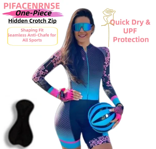 Woman's New Cycling Jersey Suits, Bike Mountain Clothing Custom Woman Popular Style Bib Shorts Cycling Suits Triathlon Jumpsuit
Woman's New Cycling Jersey Suits, Bike Mountain Clothing Custom Woman Popular Style Bib Shorts Cycling Suits Triathlon Jumpsuit