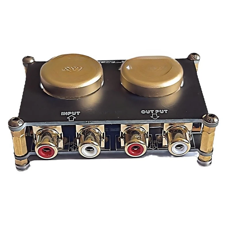 Suitable for audio boost cow amplification gain passive front stage mobile phone computer CD to enhance sound audio isolator
Suitable for audio boost cow amplification gain passive front stage mobile phone computer CD to enhance sound audio isolator