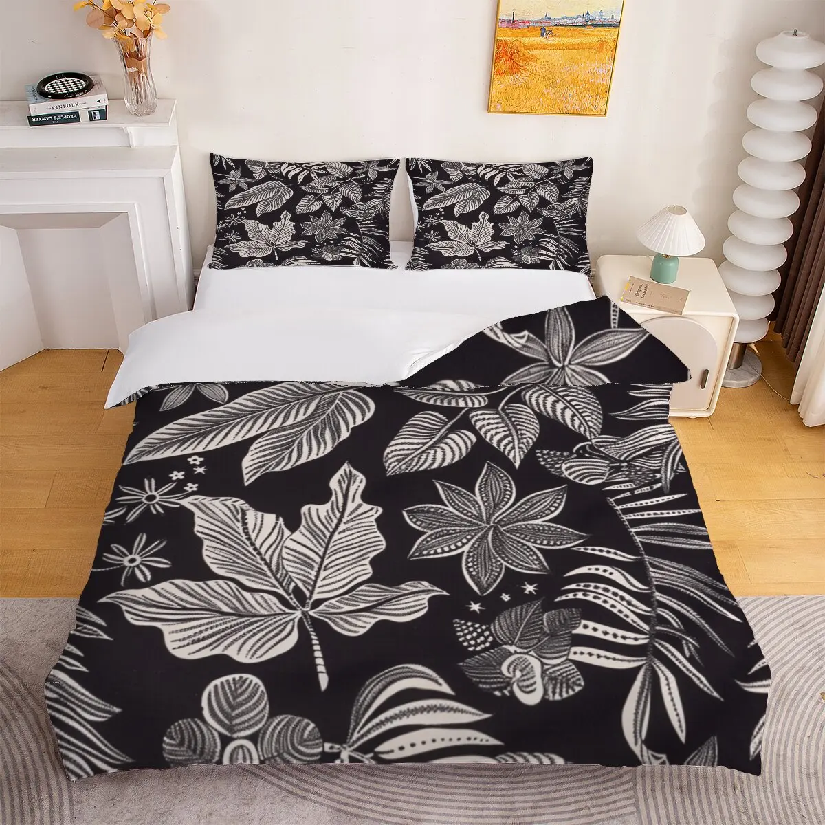 ** Tropical flowers duvet cover Mosaic 1 duvet cover and 2 pillowcases (without blankets)
** Tropical flowers duvet cover Mosaic 1 duvet cover and 2 pillowcases (without blankets)