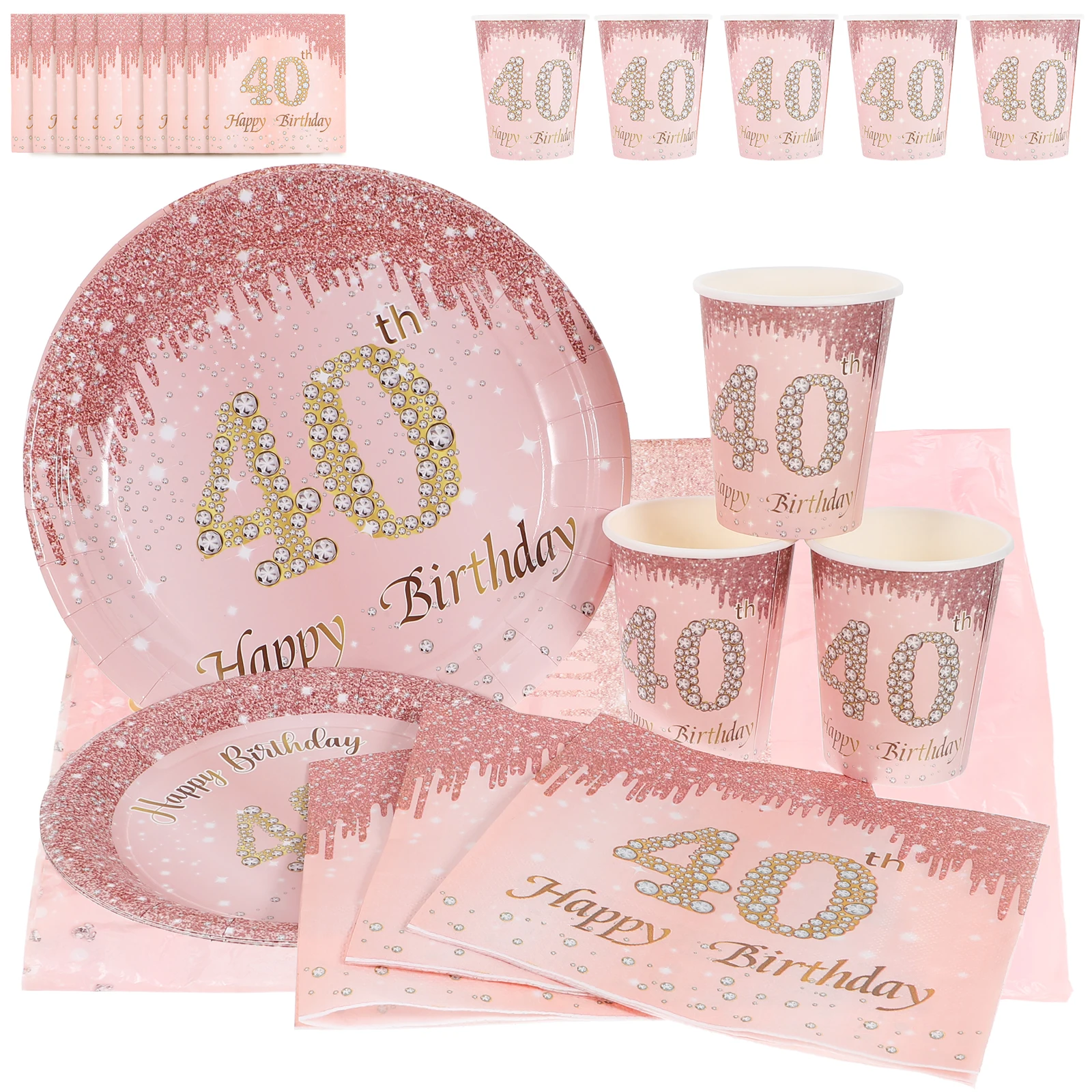 Birthday Plates and Napkins Party Supplies Theme Set Paper for Cake Table Cover
Birthday Plates and Napkins Party Supplies Theme Set Paper for Cake Table Cover