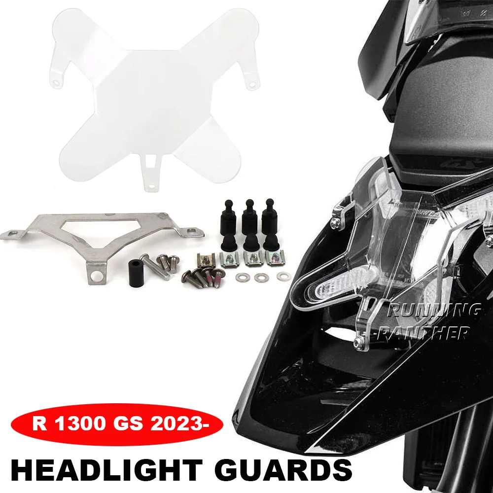 New R1300GS Motorcycle Headlight Protector Head Lights Guard Cover For BMW R1300 GS R 1300 GS r1300gs r 1300 gs 2023 2024
New R1300GS Motorcycle Headlight Protector Head Lights Guard Cover For BMW R1300 GS R 1300 GS r1300gs r 1300 gs 2023 2024