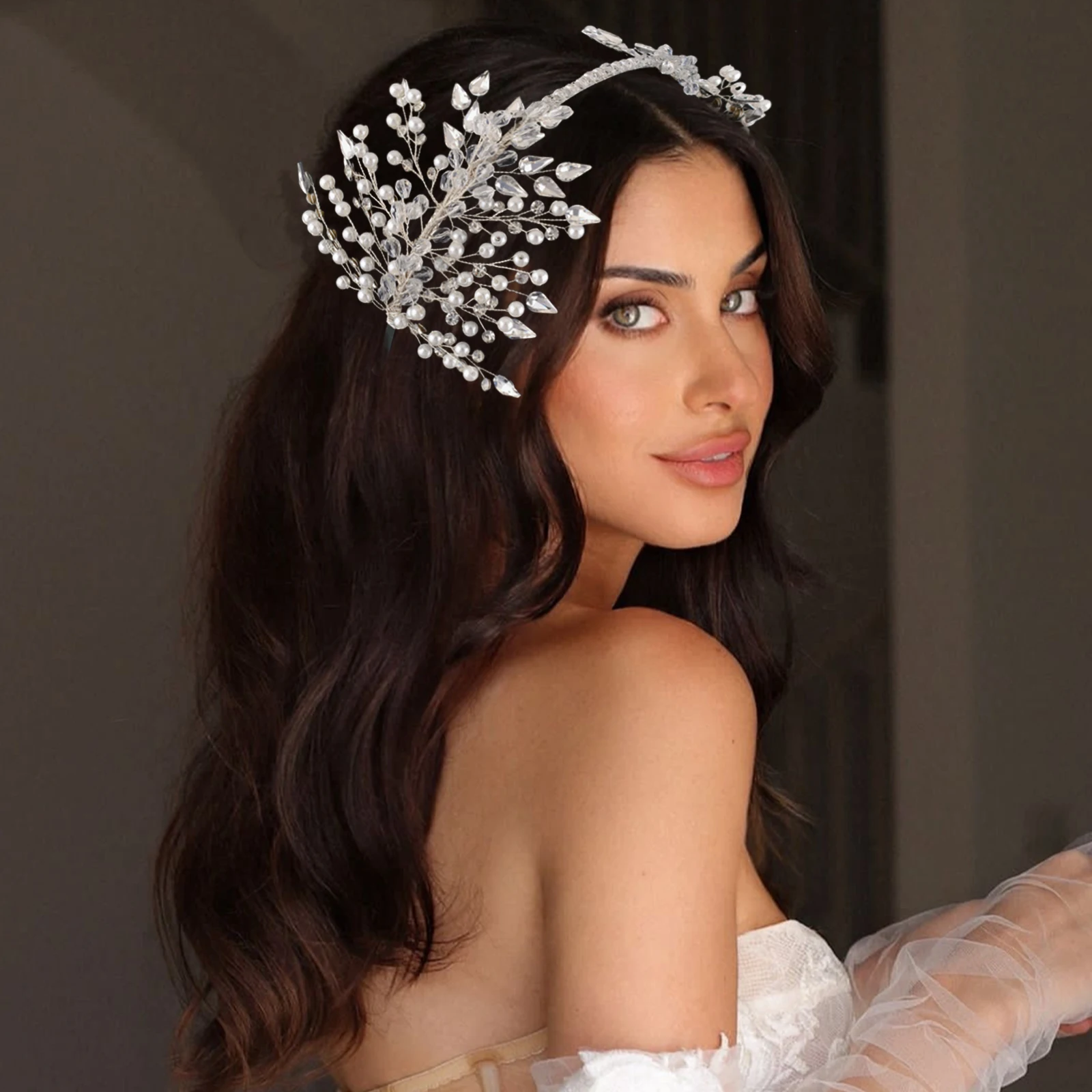 DZ163 Handmade Bridal Headband Crystal Party Jewelry Gift Pearl Bride Hair Tiaras And Crowns Rhinestone Wedding Hair Accessories
DZ163 Handmade Bridal Headband Crystal Party Jewelry Gift Pearl Bride Hair Tiaras And Crowns Rhinestone Wedding Hair Accessories