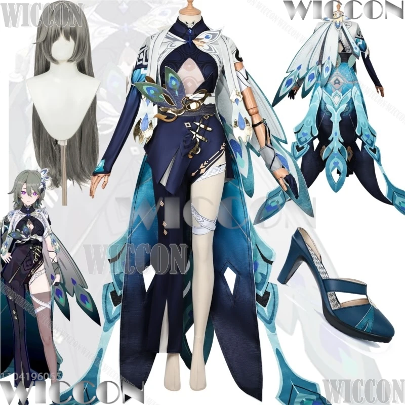 Vita Game Cosplay Honkai Impact 3 Costume Prop Green Wig Shoes Sexy Women Girl Lolita Dress Carnival Outfit Customized
Vita Game Cosplay Honkai Impact 3 Costume Prop Green Wig Shoes Sexy Women Girl Lolita Dress Carnival Outfit Customized