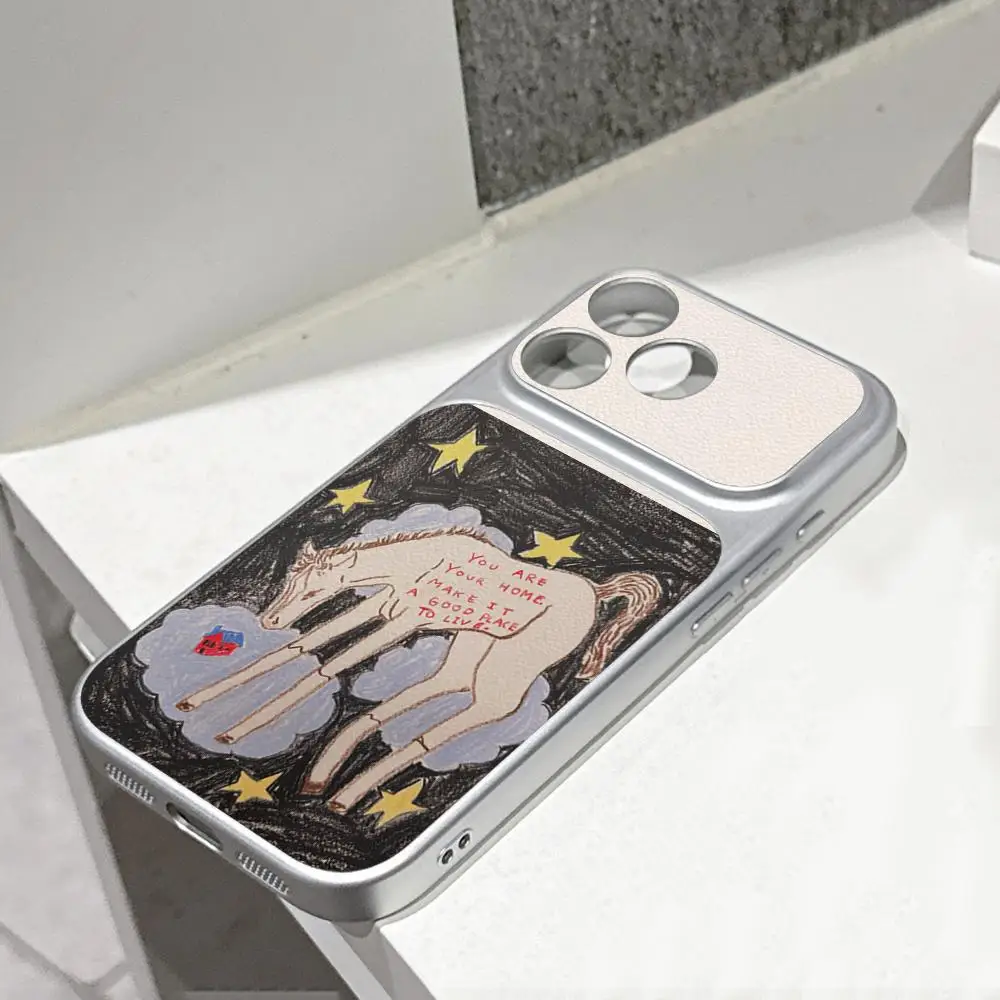 Creative Graffiti Star Pony Phone Case Electroplated silver lambskin Shell FOR IPhone 17 15 12 17Pro 16 Plus 13 11 Pro MAX Cover
Creative Graffiti Star Pony Phone Case Electroplated silver lambskin Shell FOR IPhone 17 15 12 17Pro 16 Plus 13 11 Pro MAX Cover