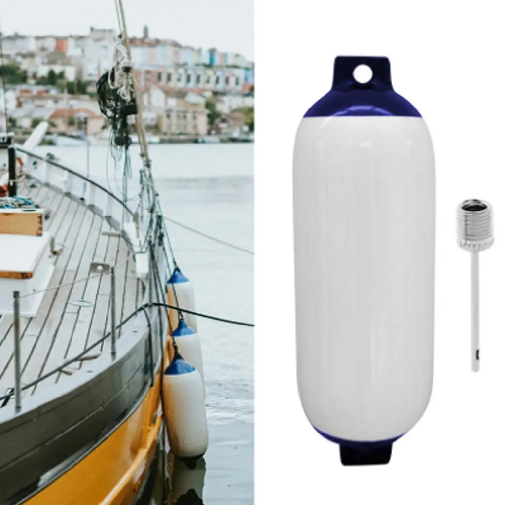 Boat Anti-collision Fender Blue White Heavy Duty PVC Protection for Yachts Speedboats and Marina
Boat Anti-collision Fender Blue White Heavy Duty PVC Protection for Yachts Speedboats and Marina