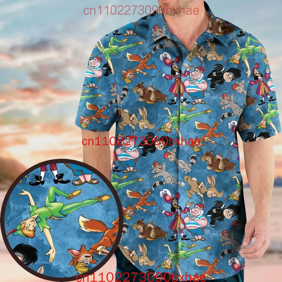 Peter Pan Hawaiian Shirt Disney Wendy Captain Tropical Hawaii Shirt Cartoon Short Sleeve Button Shirt
Peter Pan Hawaiian Shirt Disney Wendy Captain Tropical Hawaii Shirt Cartoon Short Sleeve Button Shirt