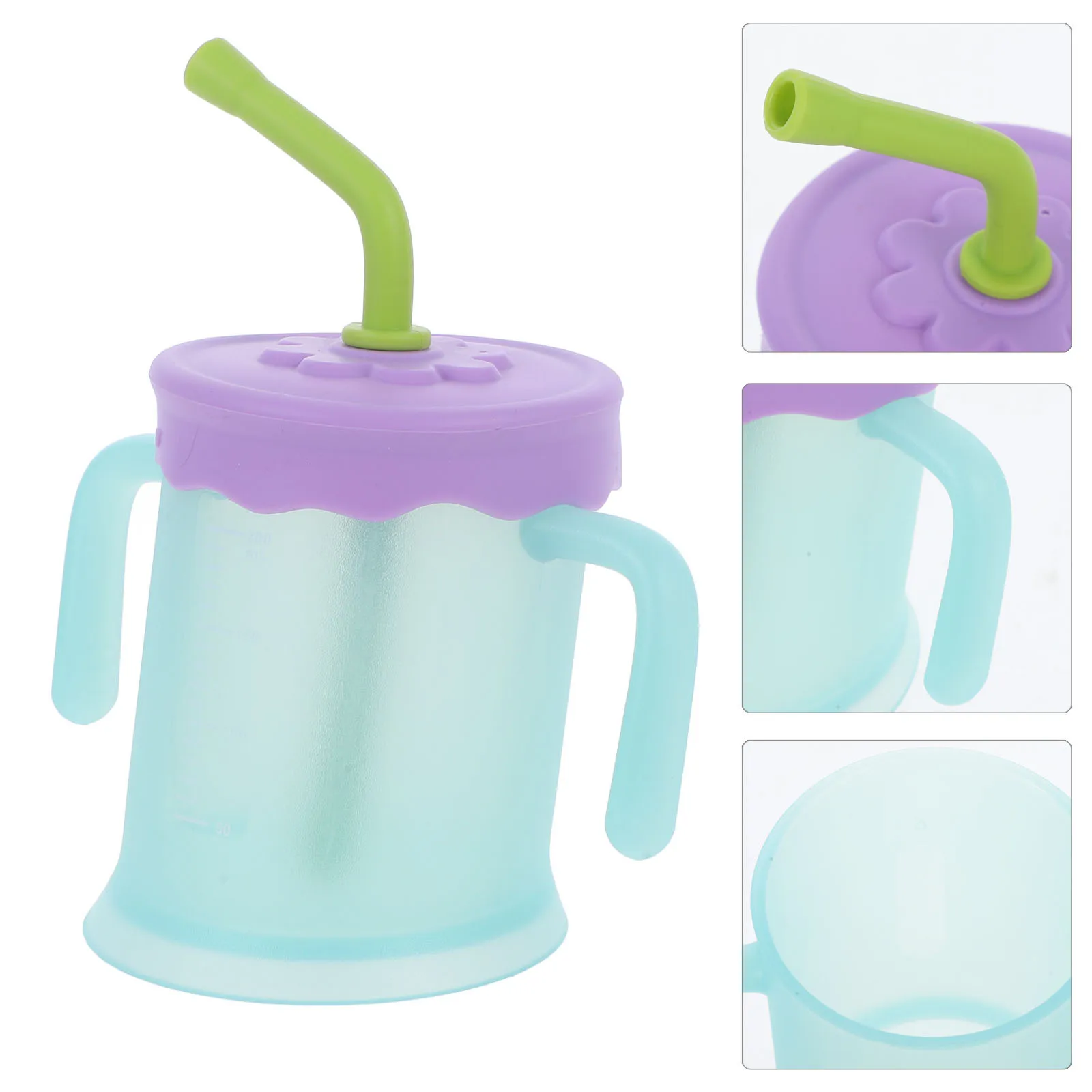 Baby Drinking Cup Toddler Unbreakable PP Silicone Double Handles Leak-Proof Spill-Proof Smooth Edge Kid Straw Cup Children Water
Baby Drinking Cup Toddler Unbreakable PP Silicone Double Handles Leak-Proof Spill-Proof Smooth Edge Kid Straw Cup Children Water