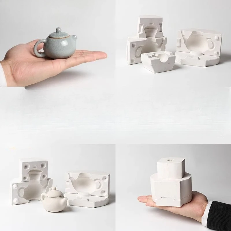 Ceramic Art Ceramic Plaster Casting Mold Small Teapot
Ceramic Art Ceramic Plaster Casting Mold Small Teapot