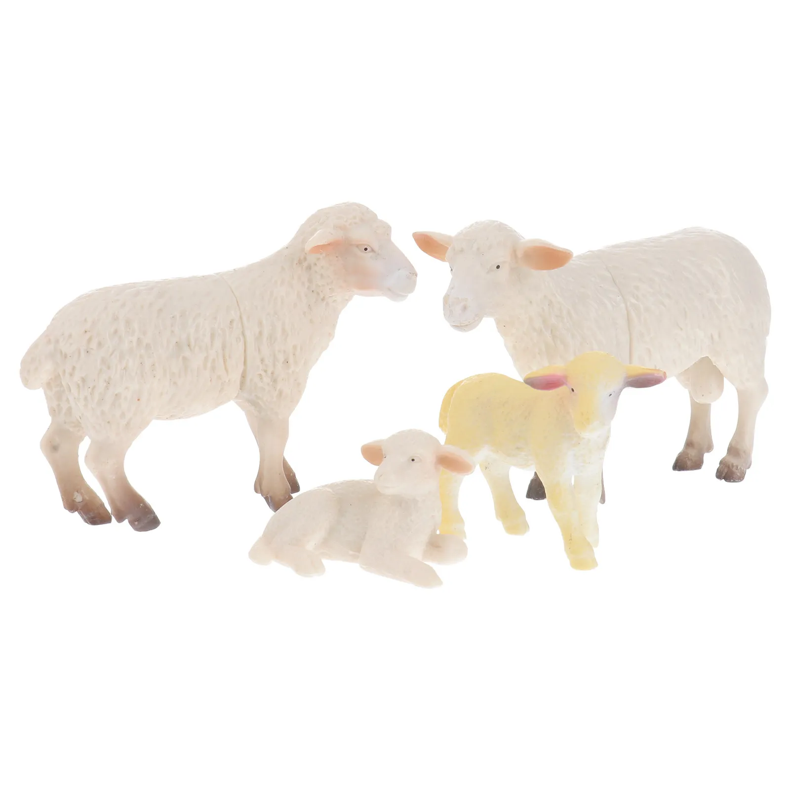 4Pcs Simulation Sheep Animals Realistic Mini Family Set Kids Educational Plaything Teaching Aid Imagination Development
4Pcs Simulation Sheep Animals Realistic Mini Family Set Kids Educational Plaything Teaching Aid Imagination Development