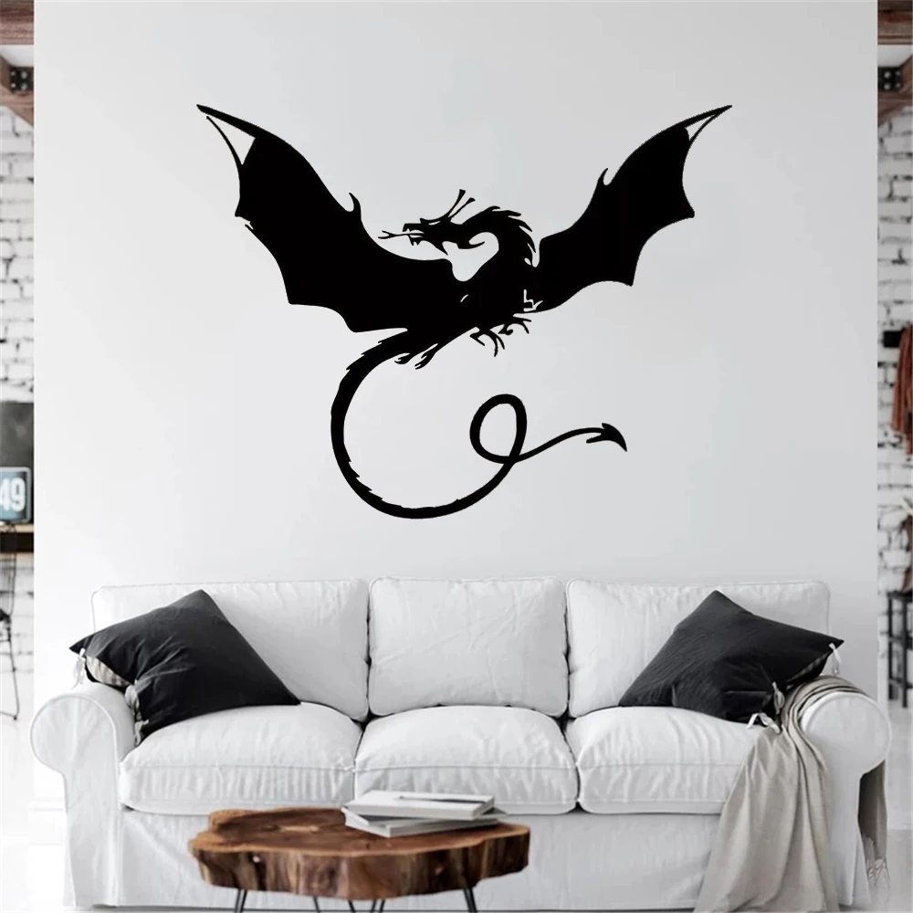 Flying Dragon Wall Decals Fantasy Movie Unique Room Decor Stickers Vinyl Wallpaper Asian Oriental Symbol Of Good Murals DW13615
Flying Dragon Wall Decals Fantasy Movie Unique Room Decor Stickers Vinyl Wallpaper Asian Oriental Symbol Of Good Murals DW13615