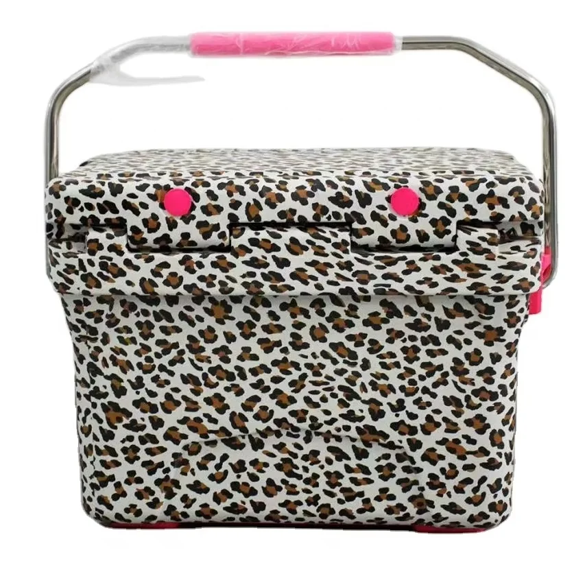 Hot Selling Large Capacity Rotomolded Hard Shell Compressor Cooler 21L 53L Leopard Style Food Use Cooler Box
Hot Selling Large Capacity Rotomolded Hard Shell Compressor Cooler 21L 53L Leopard Style Food Use Cooler Box