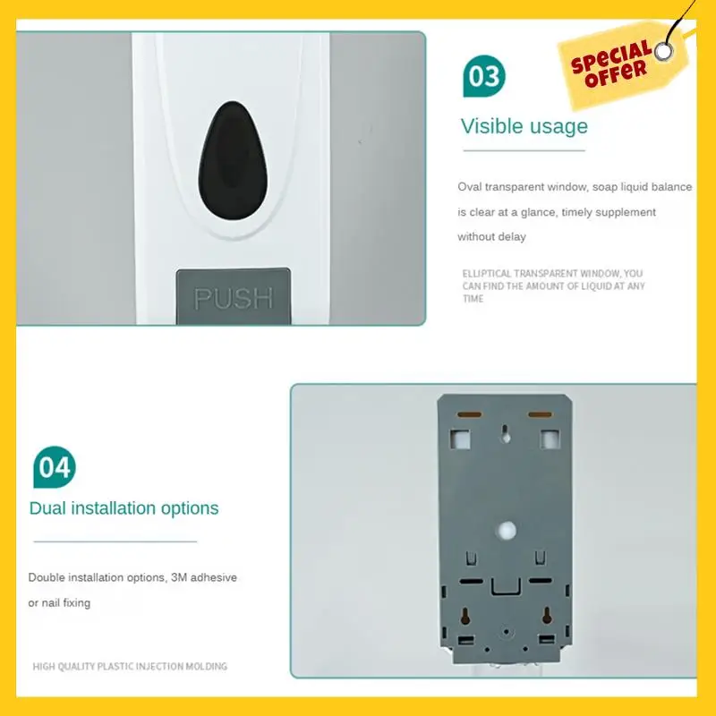Soap Dispenser Manual Press Soap Dispenser For Bathroom Kitchen, Durable Fine Workmanship
Soap Dispenser Manual Press Soap Dispenser For Bathroom Kitchen, Durable Fine Workmanship