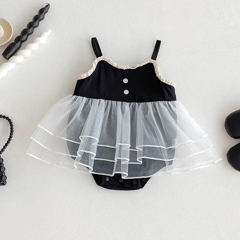 Новинка 2026: Летний комбинезон для девочек 0-24 месяца, без рукавов, из хлопка с сетчатыми вставками, в корейском стиле, для ползания
Новинка 2026: Летний комбинезон для девочек 0-24 месяца, без рукавов, из хлопка с сетчатыми вставками, в корейском стиле, для ползания