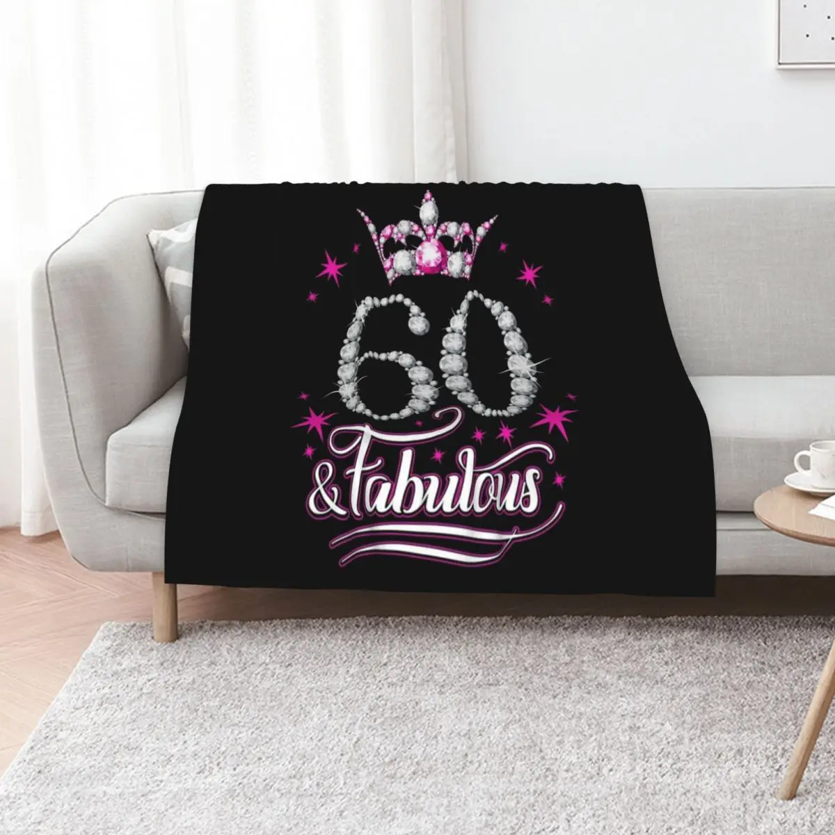 60Th Birthday 60 And Fabulous Ladies Womens Throw Blanket Comforter Thin Tourist Thins Blankets
60Th Birthday 60 And Fabulous Ladies Womens Throw Blanket Comforter Thin Tourist Thins Blankets