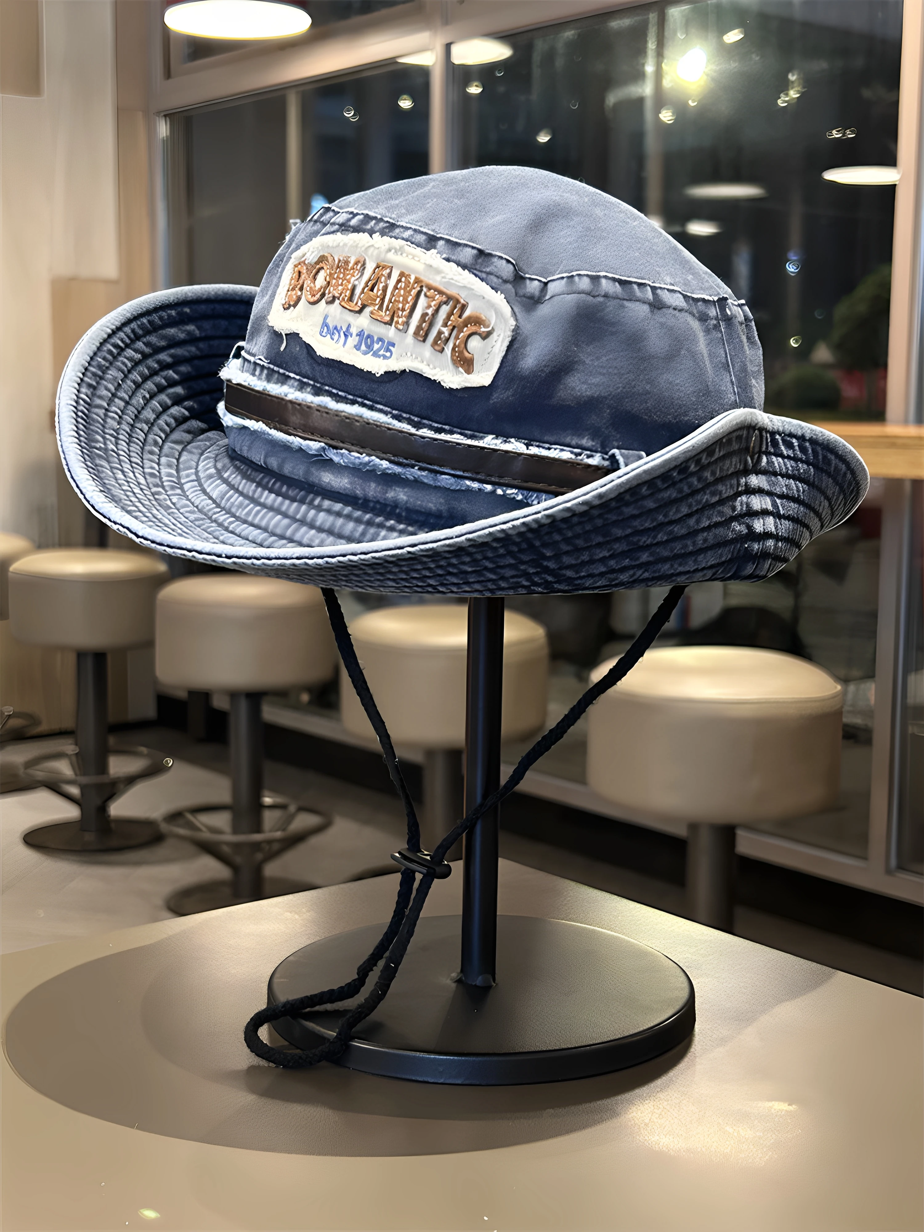 Vintage Washed Fisherman Hat for Men and Women Outdoor Sun Protection Sun Hat Hiking Fishing Denim Bucket Hat 
Vintage Washed Fisherman Hat for Men and Women Outdoor Sun Protection Sun Hat Hiking Fishing Denim Bucket Hat