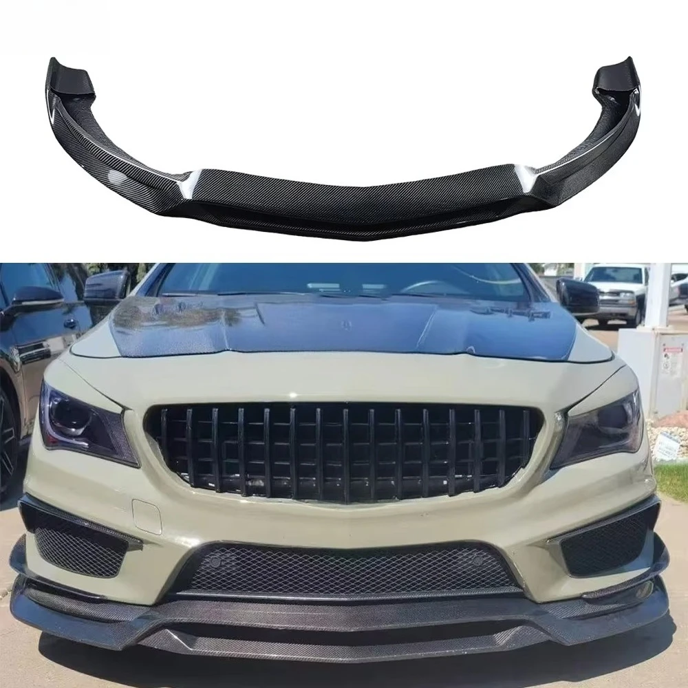C117 R1 Style Carbon Fiber Bumper Chin For W117 CLA45 200 Front Lip Spoiler Body Kit
C117 R1 Style Carbon Fiber Bumper Chin For W117 CLA45 200 Front Lip Spoiler Body Kit