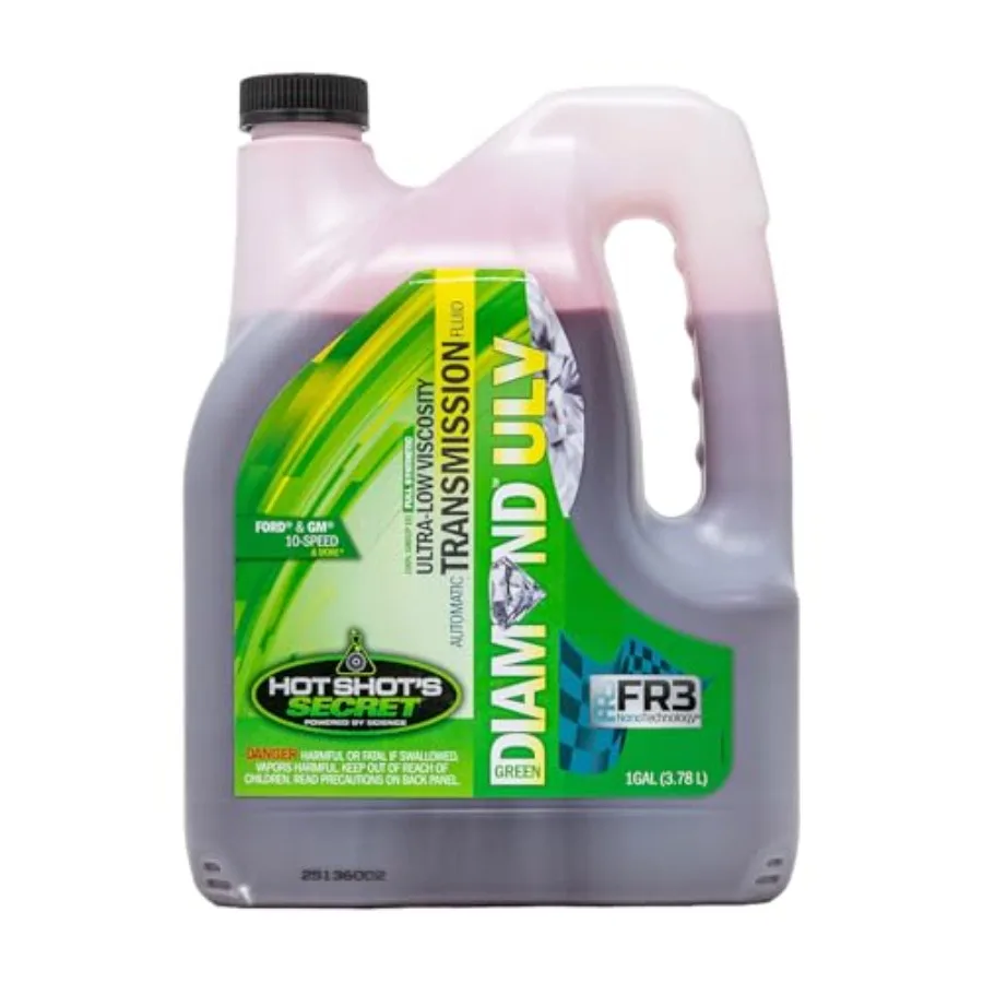 Green Diamond ULV ATF Ultra-Low Viscosity Automatic Transmission Fluid Synthetic DEXRON ULV/MERCON ULV Compatible GM 10-Speed
Green Diamond ULV ATF Ultra-Low Viscosity Automatic Transmission Fluid Synthetic DEXRON ULV/MERCON ULV Compatible GM 10-Speed