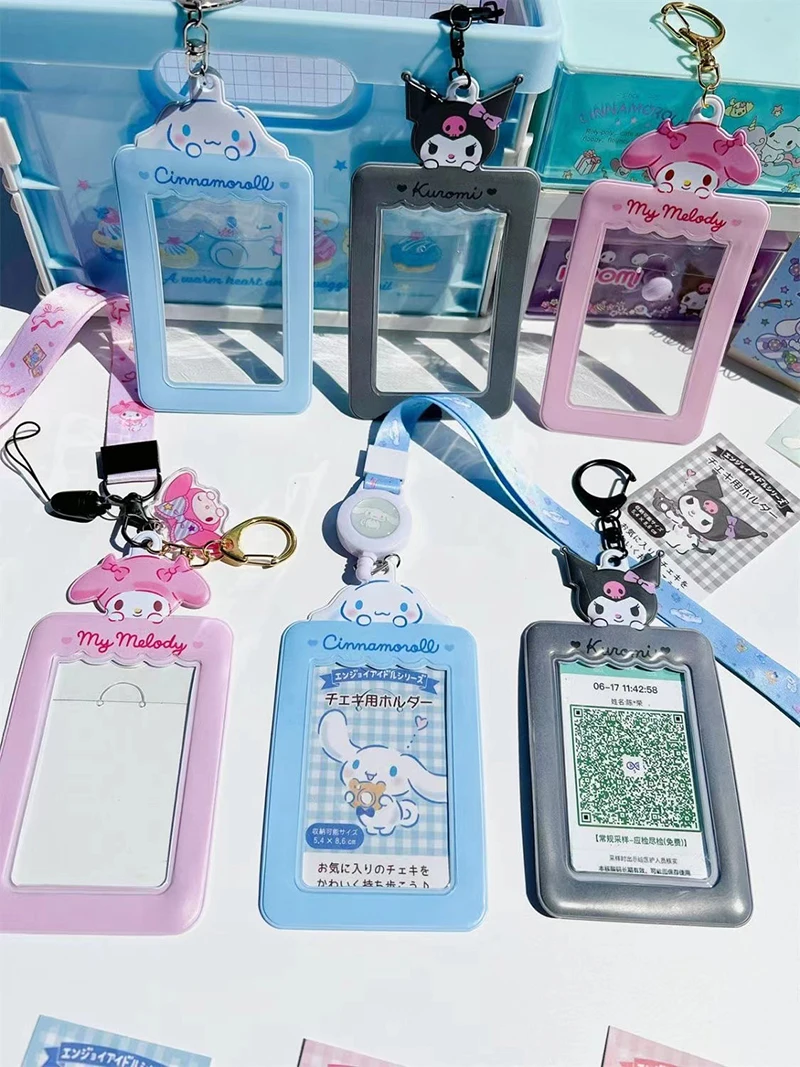 Sanrios Anime Hellokittys Bus Card Case Cute Kuromi Melody Photo Card Holders Keychain Cartoon Multi-Card Student Meal Card Id
Sanrios Anime Hellokittys Bus Card Case Cute Kuromi Melody Photo Card Holders Keychain Cartoon Multi-Card Student Meal Card Id