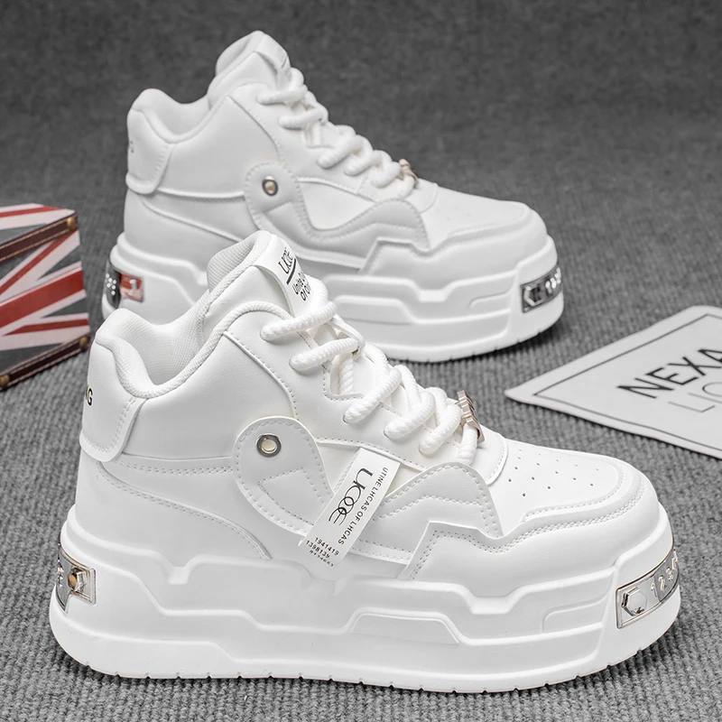 High-Top Men's Shoes Spring Versatile Casual Thick Bottom Anti-Slip Skate Shoes Youth Leather Surface Waterproof Sports Heigh...
High-Top Men's Shoes Spring Versatile Casual Thick Bottom Anti-Slip Skate Shoes Youth Leather Surface Waterproof Sports Heigh...