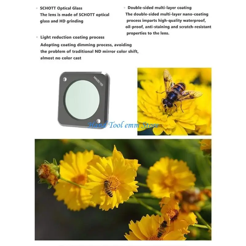 H37F ND Filter CPL UV ND32PL ND64PL 10X D1K ND8P ND16PL Night Star Gimbal Camera Len Filters for DJI- Action 2
H37F ND Filter CPL UV ND32PL ND64PL 10X D1K ND8P ND16PL Night Star Gimbal Camera Len Filters for DJI- Action 2