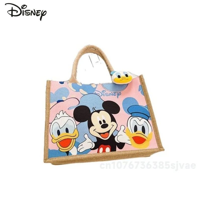 Disney 2025 New Women's Handbag Fashion High Quality Cotton Women's Shopping Bag Cartoon Large Capacity Women's Shoulder Bag
Disney 2025 New Women's Handbag Fashion High Quality Cotton Women's Shopping Bag Cartoon Large Capacity Women's Shoulder Bag