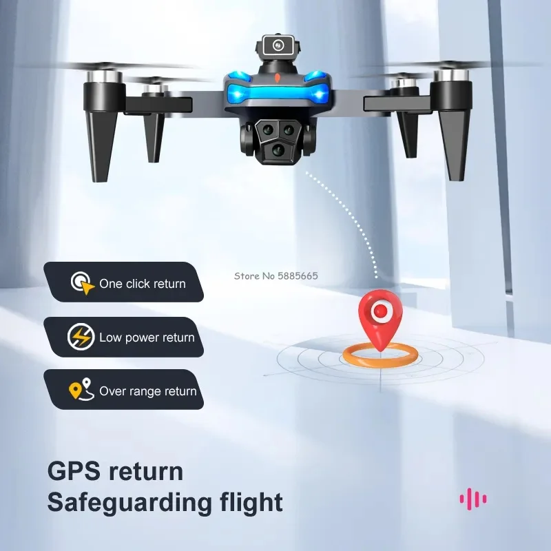 Brushless GPS Optical Flow RC Quadcopter 8K Three Lens 360° Avoid Obstacle LED Light GPS Follow Me WIFI FPV Remote Control Drone
Brushless GPS Optical Flow RC Quadcopter 8K Three Lens 360° Avoid Obstacle LED Light GPS Follow Me WIFI FPV Remote Control Drone