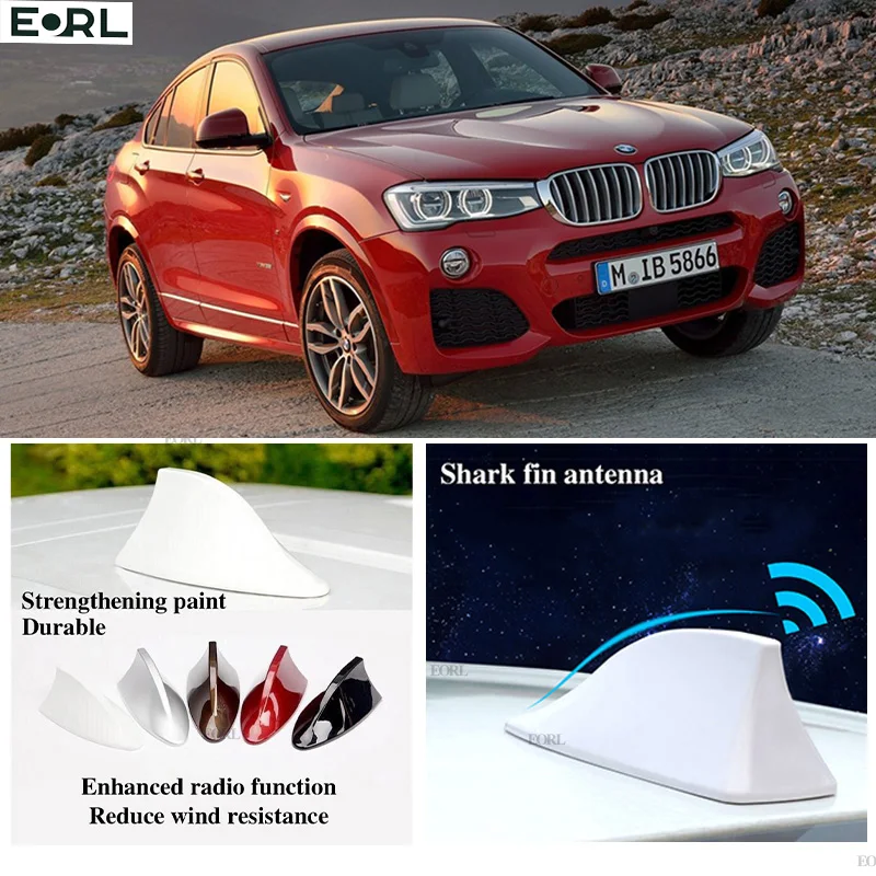 For BMW X4 Shark Fin Antenna FM Signal Super Aerials Amplifier Waterproof Signal Amplifier FM/AM Radio Aerials
For BMW X4 Shark Fin Antenna FM Signal Super Aerials Amplifier Waterproof Signal Amplifier FM/AM Radio Aerials