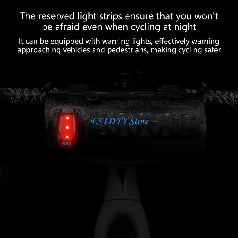 G6DE Universal Bike Top Tube Pack Reflective Edges Bag Waterproofed Frame Bag Enhances Safety for Commuting
G6DE Universal Bike Top Tube Pack Reflective Edges Bag Waterproofed Frame Bag Enhances Safety for Commuting