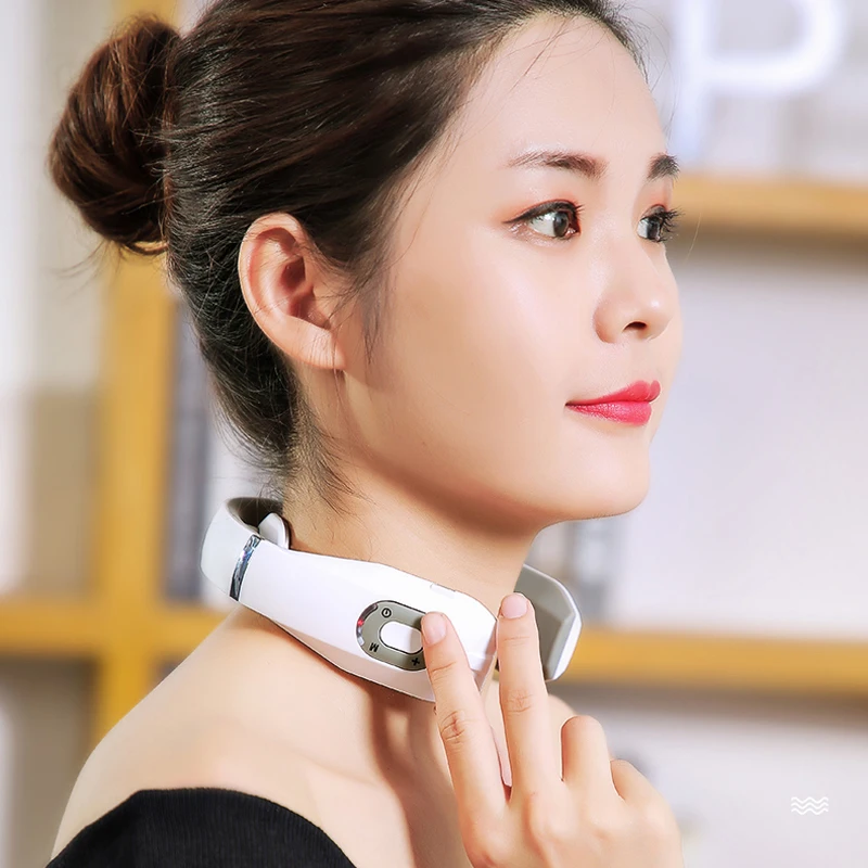 Smart Electric Pulse Back and Neck Massager Pain Relief Tool USB Cordless Kneading Heating Shoulders Massage Relaxation Health
Smart Electric Pulse Back and Neck Massager Pain Relief Tool USB Cordless Kneading Heating Shoulders Massage Relaxation Health