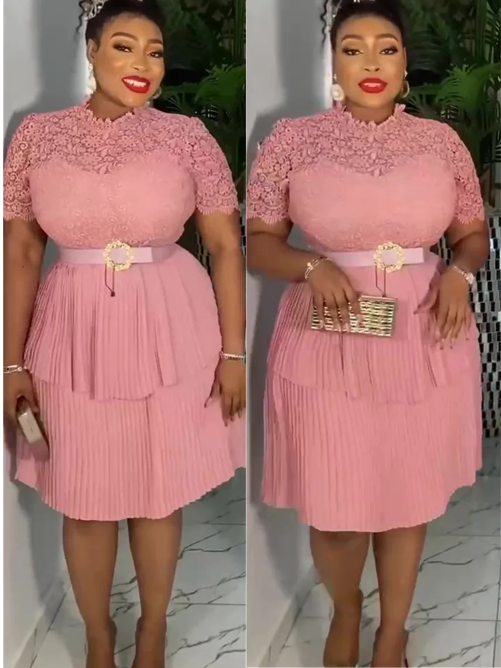 Fashion Plus Size African Party Dresses for Women Dashiki Ankara Lace Evening Gowns Elegant Turkey Muslim Maxi Dress 2024 New
Fashion Plus Size African Party Dresses for Women Dashiki Ankara Lace Evening Gowns Elegant Turkey Muslim Maxi Dress 2024 New