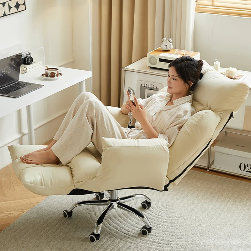 Luxury Modern Office Chair Swivel Recliner Throne Designer Nordic Office Chair Comfortable Portable Silla Oficina Home Furniture
Luxury Modern Office Chair Swivel Recliner Throne Designer Nordic Office Chair Comfortable Portable Silla Oficina Home Furniture