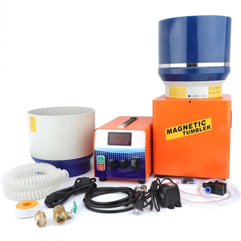 KT-860 Многофункциональное оборудование для чистки ювелирных изделий 2-в-1 Центробежный шлифовальный станок для влажной и сухой бочки Магнитная полировальная машина
KT-860 Многофункциональное оборудование для чистки ювелирных изделий 2-в-1 Центробежный шлифовальный станок для влажной и сухой бочки Магнитная полировальная машина