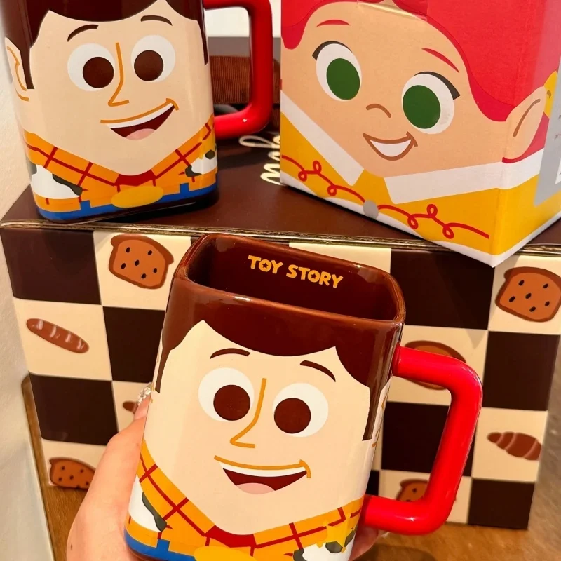 New Anime Disney Toy Story Buzz Lightyear Woody Jessie Cute Cartoon Ceramic Mug Kawaii Home Water Coffee Cup Gift
New Anime Disney Toy Story Buzz Lightyear Woody Jessie Cute Cartoon Ceramic Mug Kawaii Home Water Coffee Cup Gift