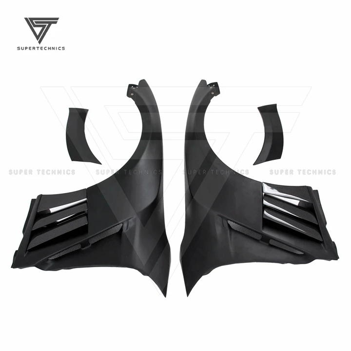 VRS Wide Style Fiber Glass Front mudguard With Carbon Fiber Fin for Nissan GTR R35 2008-2016
VRS Wide Style Fiber Glass Front mudguard With Carbon Fiber Fin for Nissan GTR R35 2008-2016