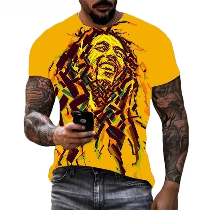 Summer T-Shirt Man Designer Clothes Crew Neck Tee Tops Casual Men's T-Shirt Rapper 3D Printing Men Street Hip Hop Man T Shirts
Summer T-Shirt Man Designer Clothes Crew Neck Tee Tops Casual Men's T-Shirt Rapper 3D Printing Men Street Hip Hop Man T Shirts